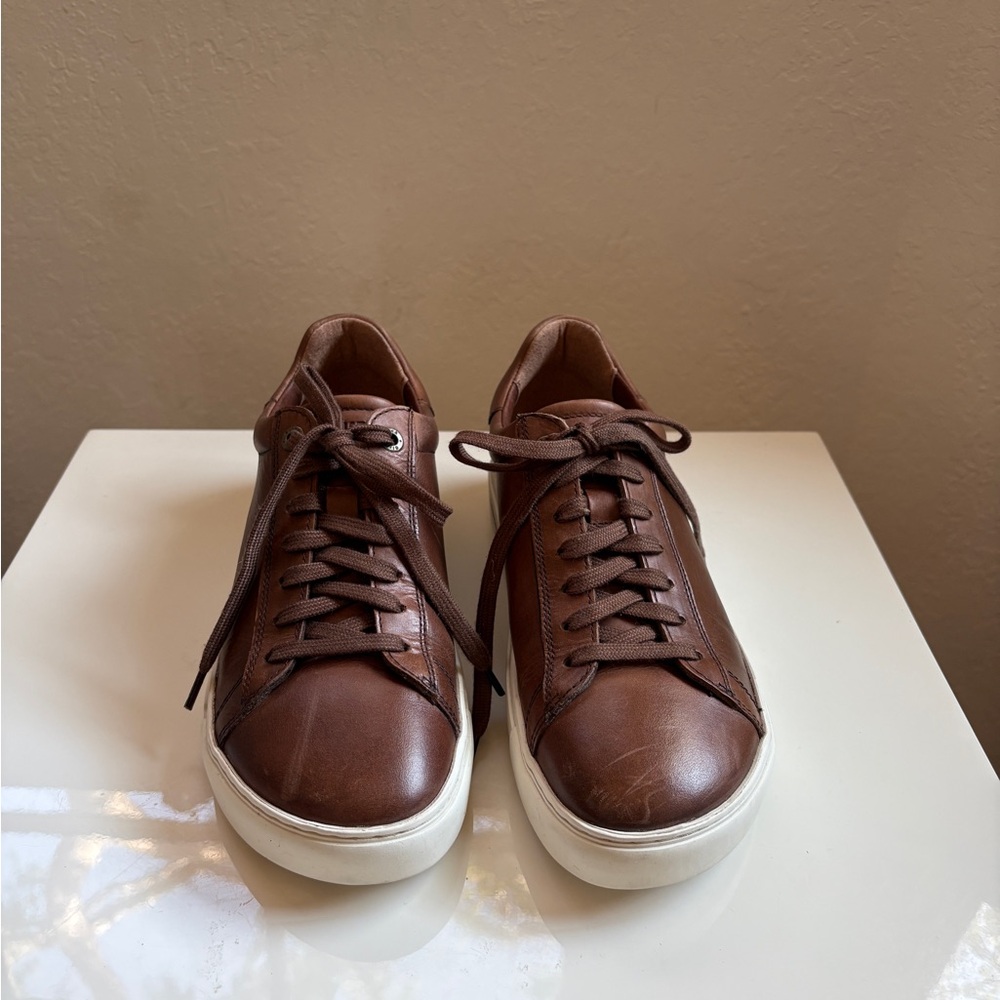 Birkenstock Brown Leather Sneakers